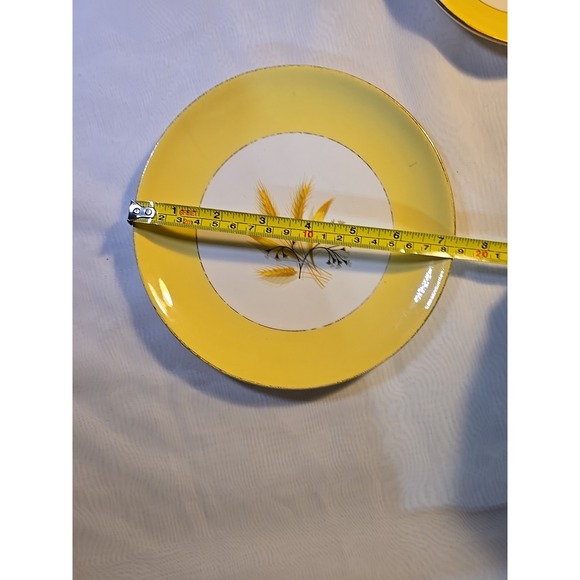 Vintage ~Century Service ~ Autumn Gold ~Set Of 2~ 6inch And 7inch Plates~ USA - Picture 5 of 5